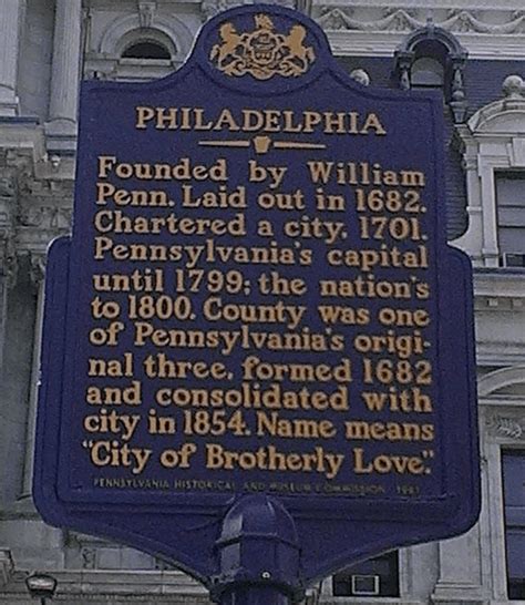 Philadelphia: A History of the City of Brotherly Love.